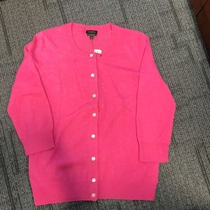 Talbots size S pure cashmere cardigan NEW